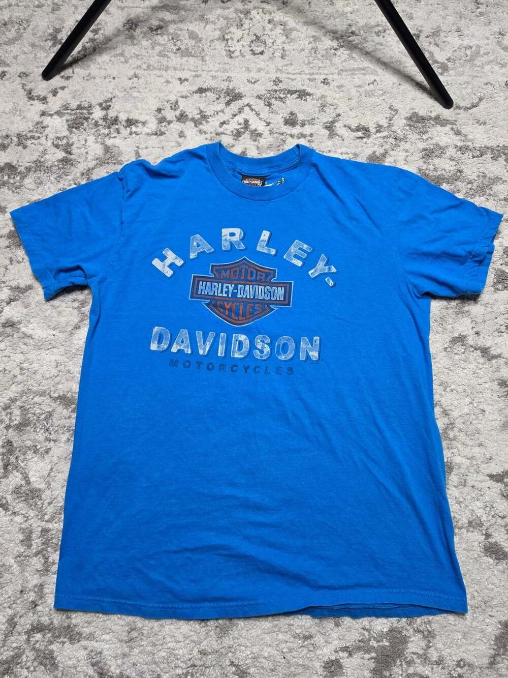 Harley-Davidson Pensacola Florida T-Shirt Size L Blue